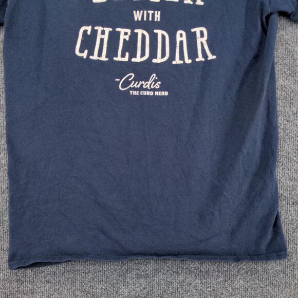Culvers Men's Curb Nerd Graphic T-Shirt Blue XS Short Sleeve Crew Neck - Picture 7 of 12